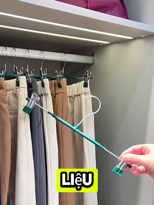 Móc Kẹp Quần Áo Inox Bọc Nhựa Cao Su Chống Trơn Trượt Không Để Lại Vết Hằn Trên Vải - FL55